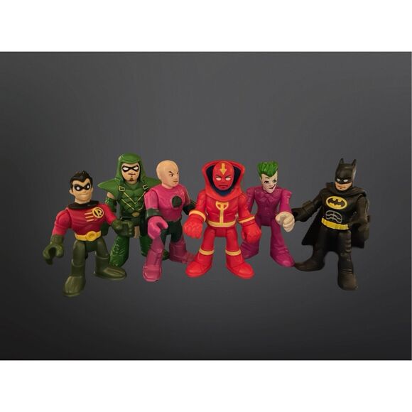 Fisher Price Imaginext DC Super Friends Batman Gotham City Police Dept Set - Picture 2 of 11